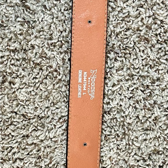 NWOT Nocona Women's Western Belt Sz Lrg Belt - Embroidery & Rhinestone Accents - Picture 7 of 11